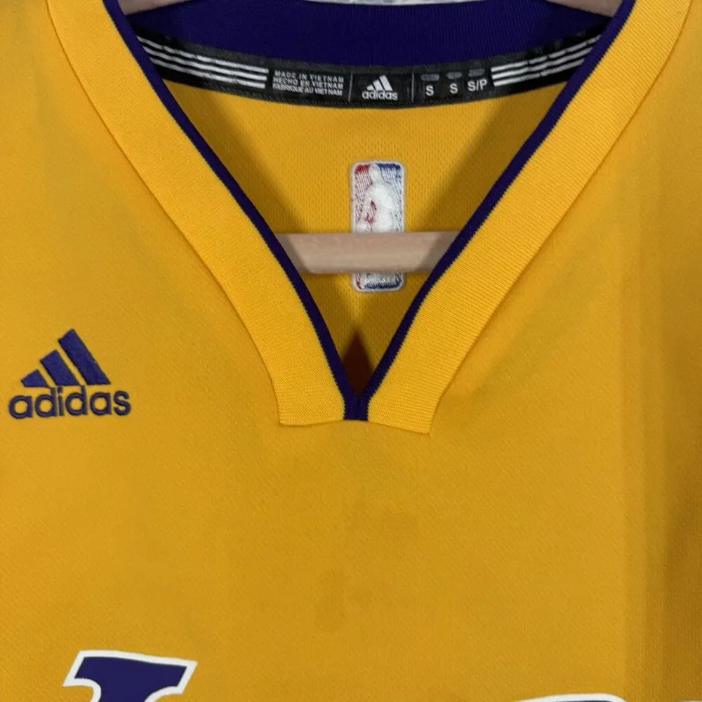 Adidas Adult Small D’Angelo Russell Los Angeles Lakers Jersey Collectible